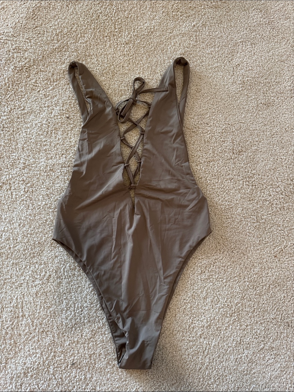 Myra Swim Lace-up One piece